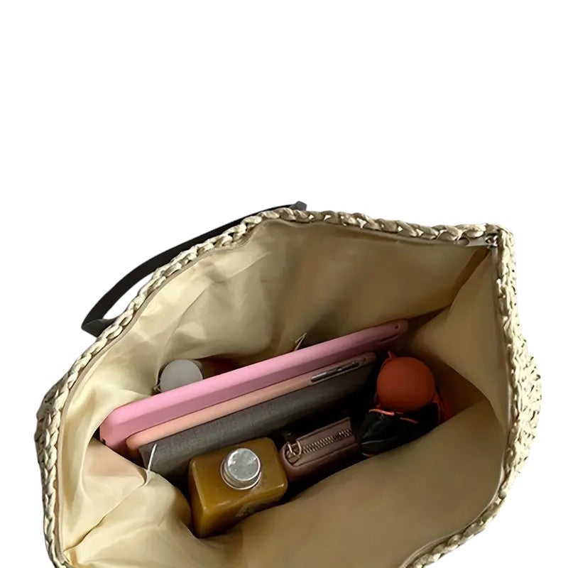 Olivia - Stylish Woven Tote for Everyday Use