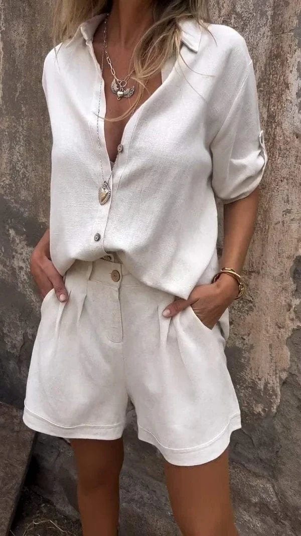 Auriana | Chic Linen Ensemble for Every Occasion