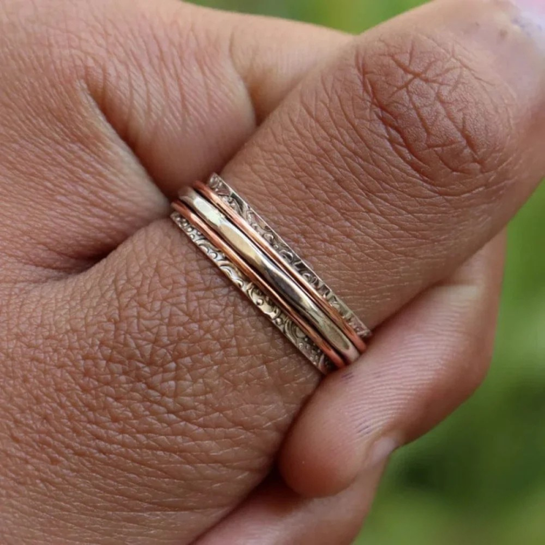 Chic Retro-Inspired Ring for Every Event