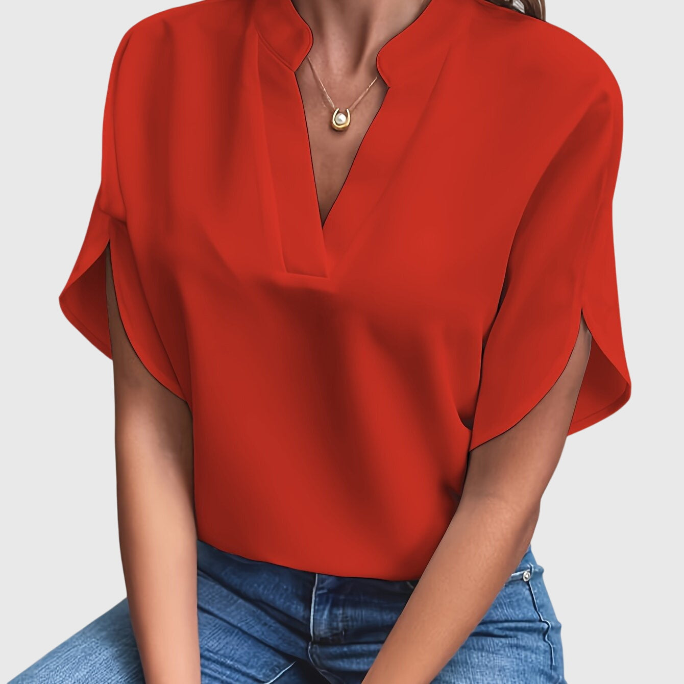 Kristie™ - Chic Blouse for Any Occasion