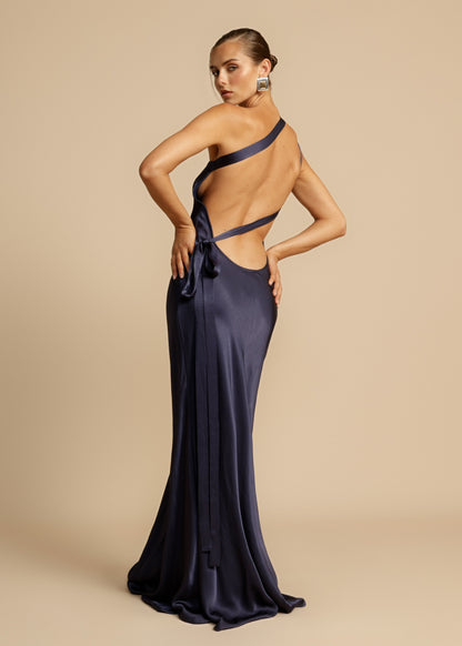Wedding Guest Dress | One-Shoulder Maxi