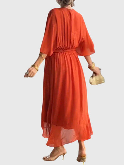 Bethany | Chic Evening Dress in Soft Fabric