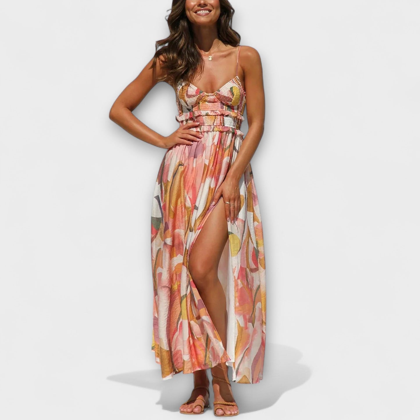 Annalise - Chic Printed Dress for Any Occasion