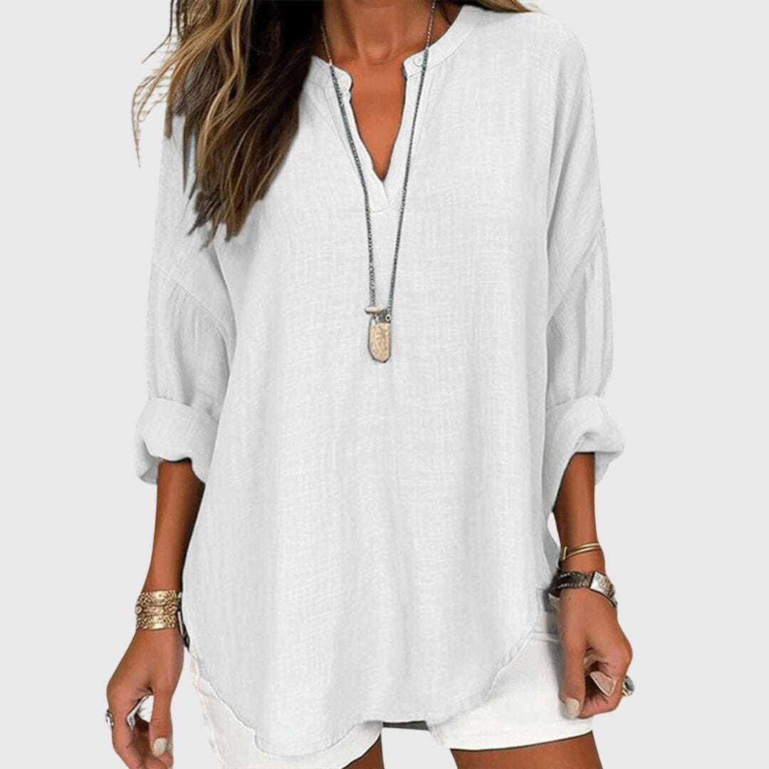 Lenara™ | Chic Flowing Beach Cover-Up