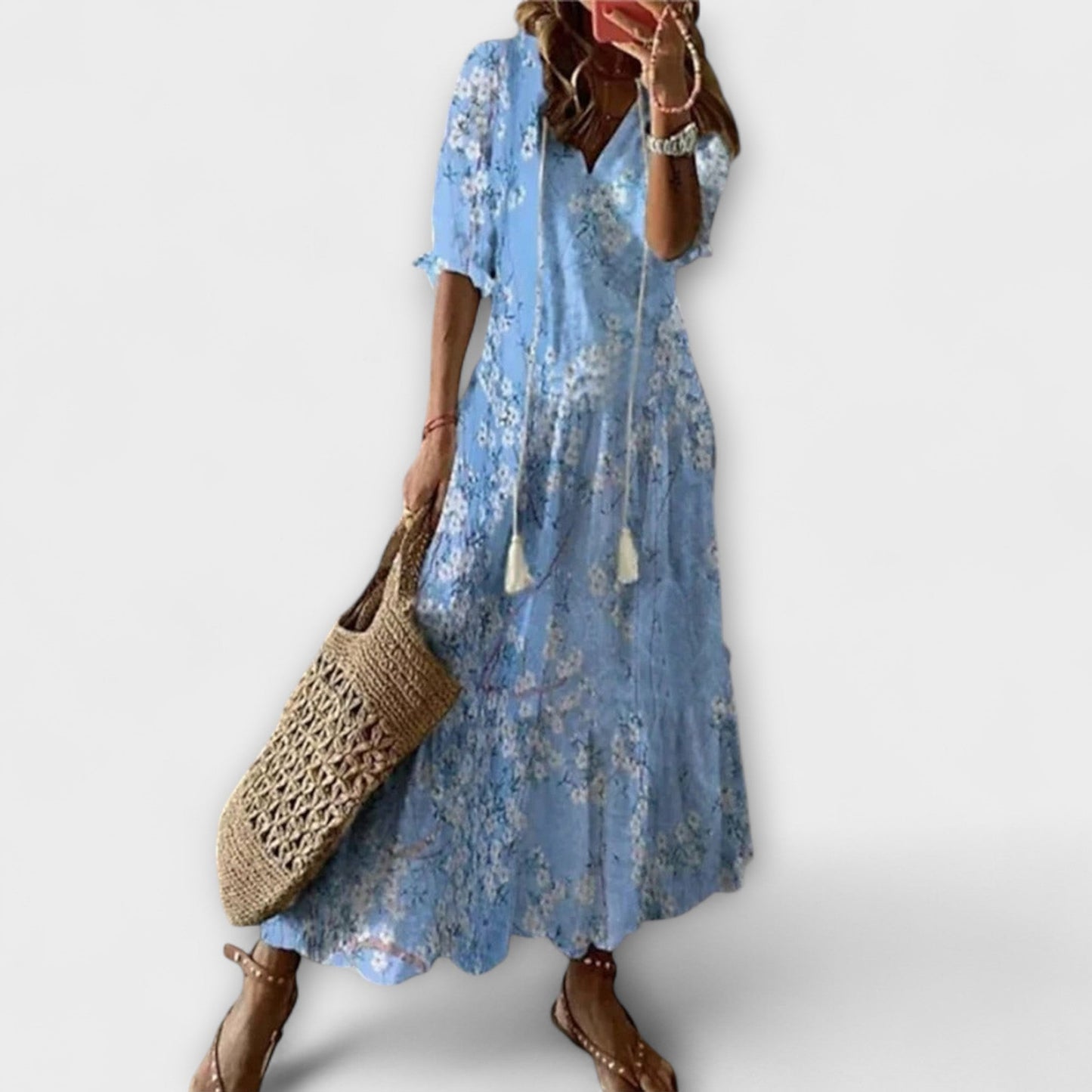 Bohemian Summer Dress for Women - Flowing Style for Festivals and Beach Days