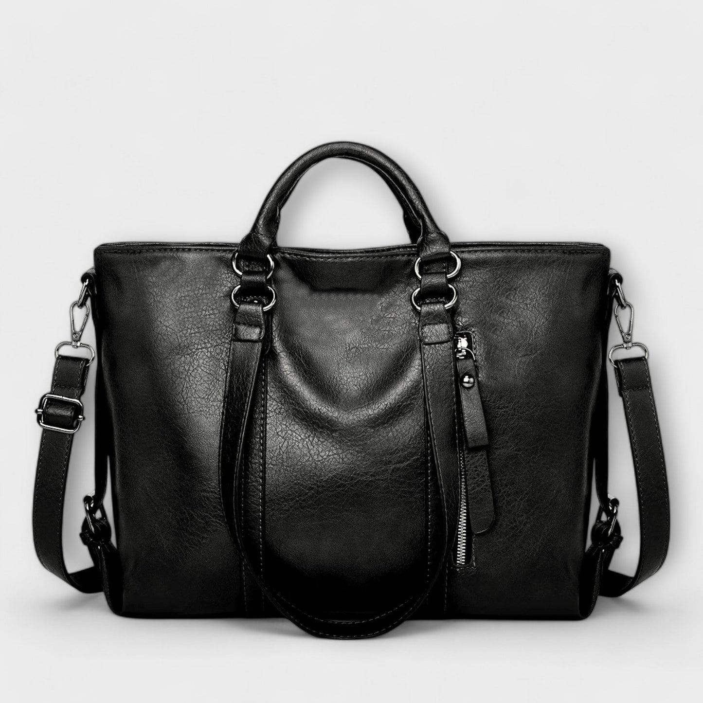 Olivia - Spacious Vegan Leather Handbag for Everyday Use