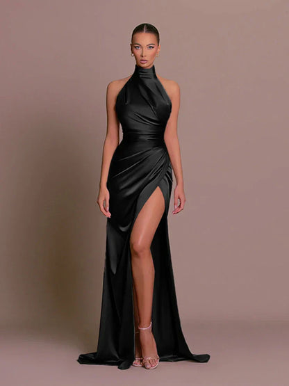 Wedding Guest Dress with Slit