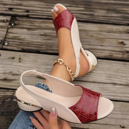 Women's Adjustable Open-Toe Sandals for Summer Wear