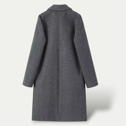 Women's Long Trench Coat - Stylish Overcoat for Any Occasion