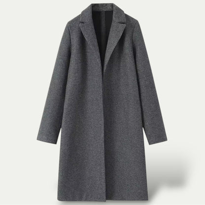 Women's Long Trench Coat - Stylish Overcoat for Any Occasion