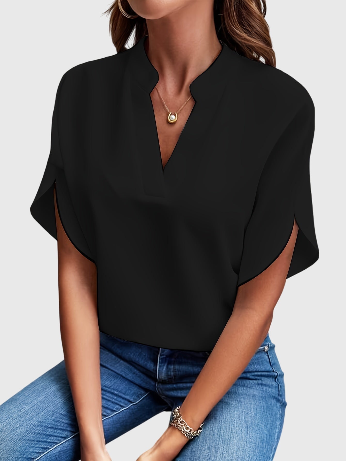 Kristie™ - Chic Blouse for Any Occasion