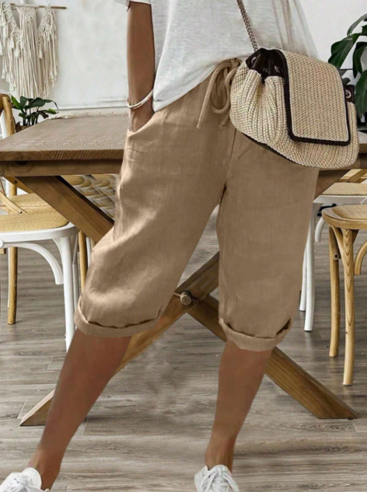 Chic Damen Shorts mit Kordelzug für den Sommer