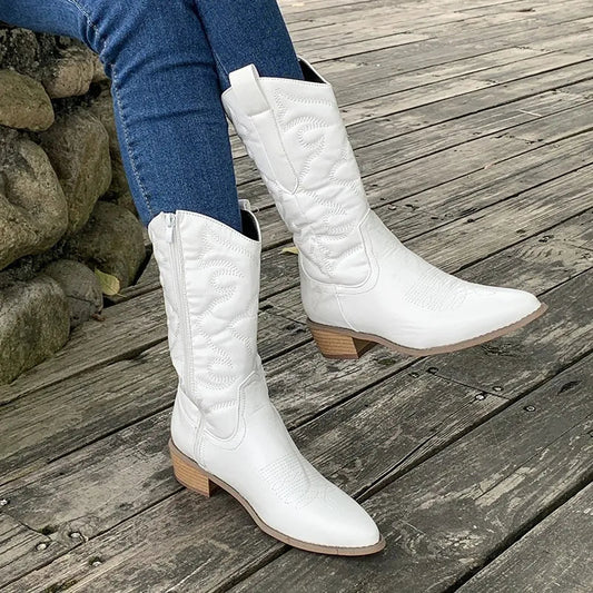 Bella - Stylish Western Cowboy Boots for All Occasions